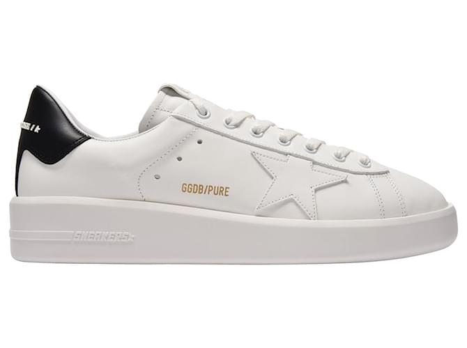 Golden Goose Deluxe Brand Pure Star Sneakers - Golden Goose - White/Black - Leather Multiple colors  ref.628096